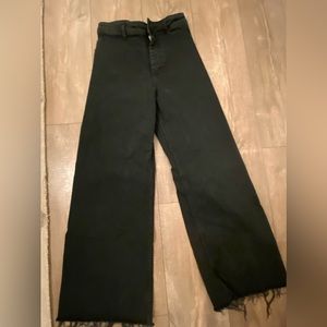 Black Zara marine jeans NWOT